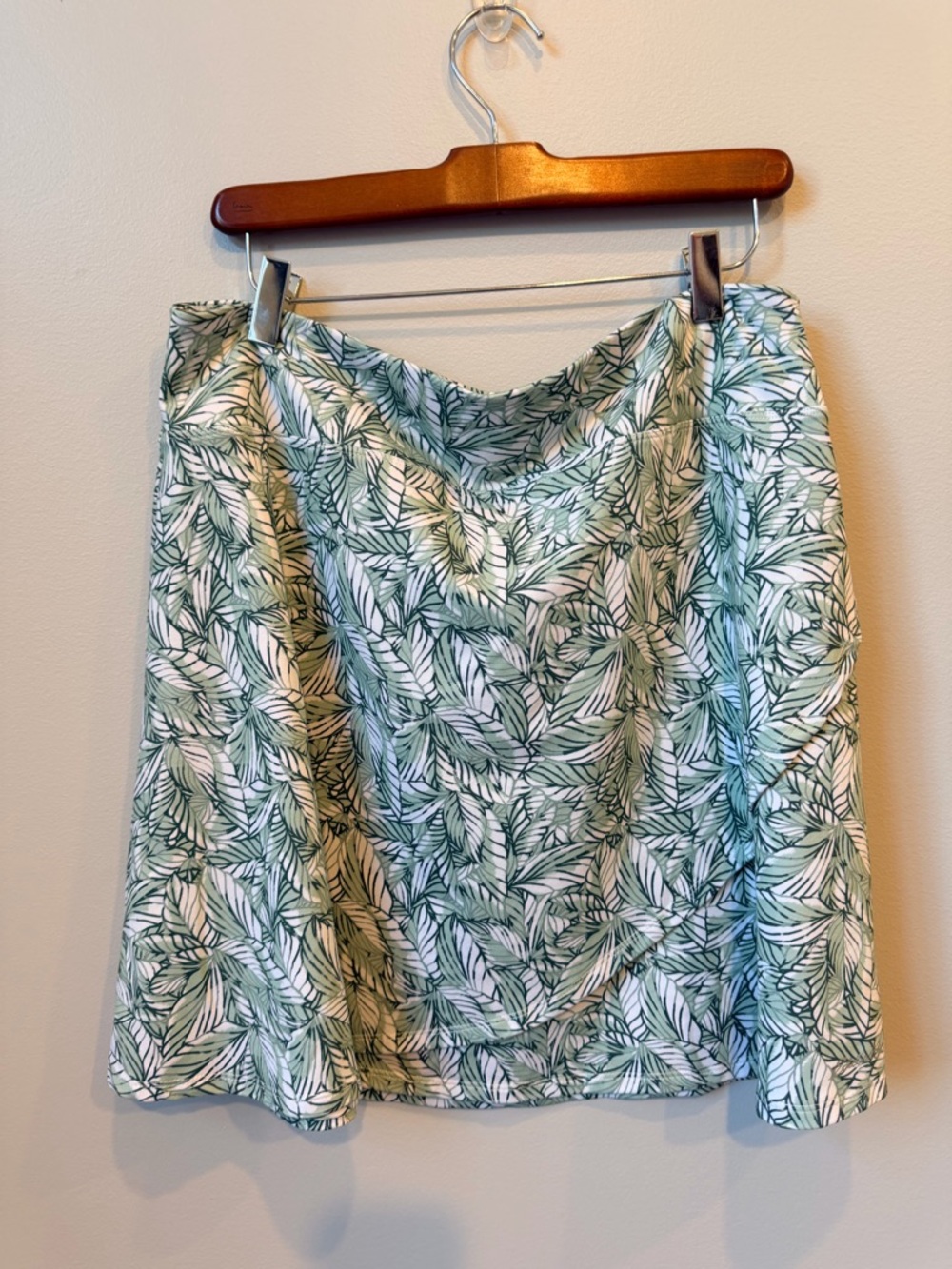 Eddie Bauer Floral Leaf Beach Skirt size XL